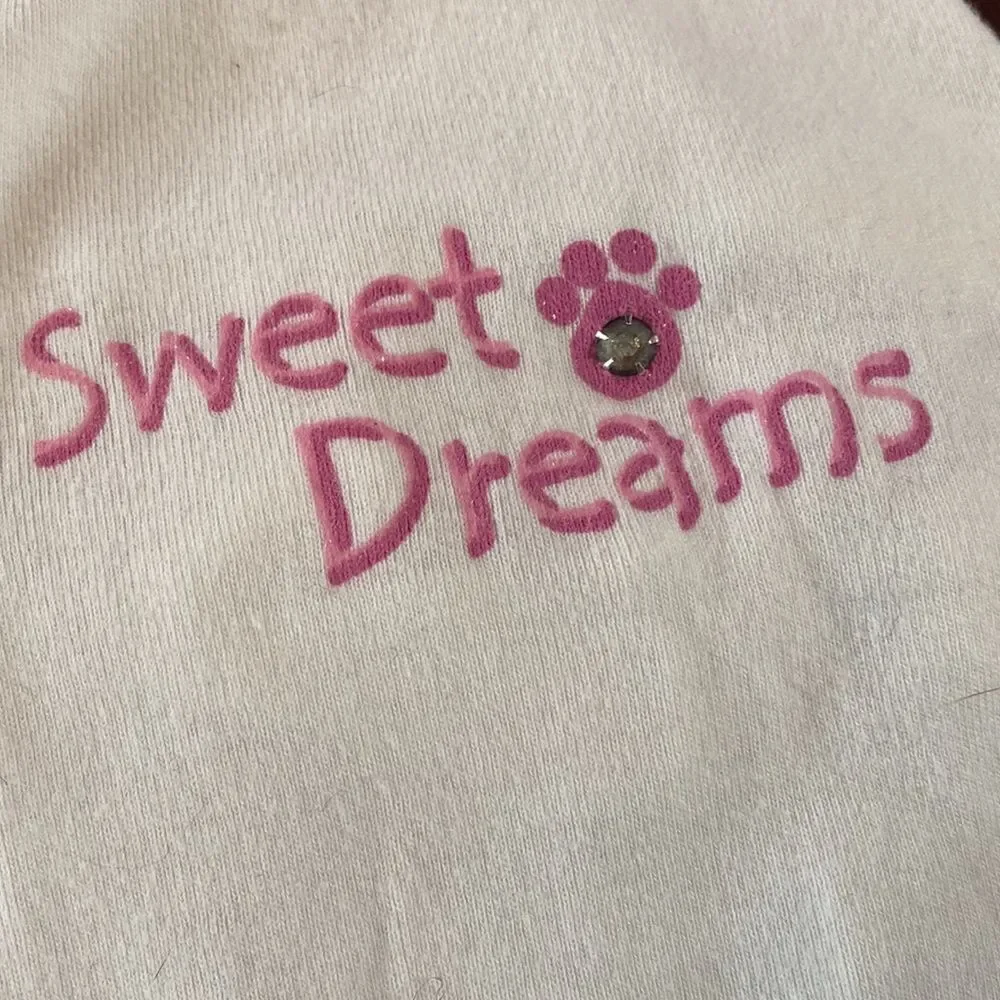 “Sweet Dreams” Dog Statement Tee Shirt